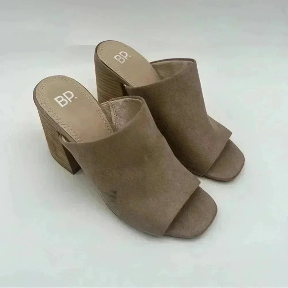 BP. | Callum Open-Toe Mule | Tan | Size 5 - Picture 2 of 11